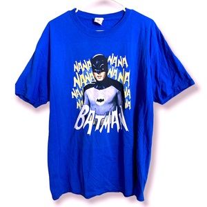 VINTAGE AUTHENTIC ADAM WEST GRAPHIC T-SHIRT PRISTINE CONDITION XL